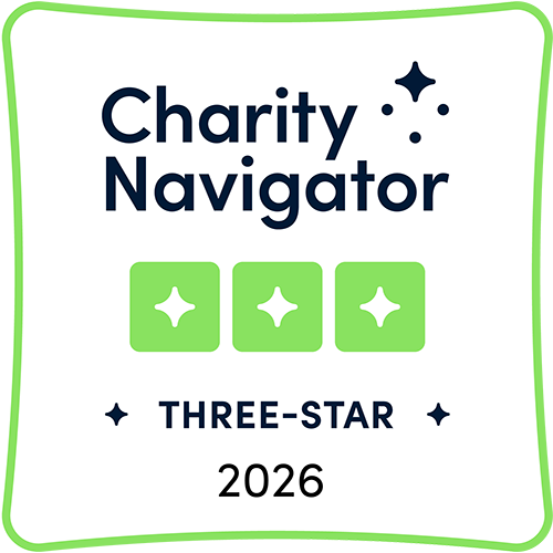 Charity Navigator Three-Star Rating