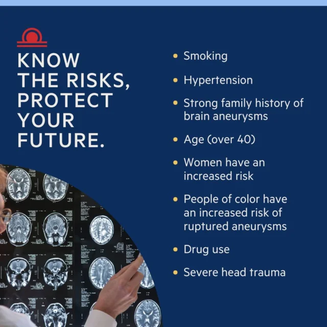 Brain aneurysms can be influenced by several risk factors, including smoking, high blood pressure, age, and family history. It's important to take proactive steps in managing your health and reducing these risks. Learn more here, https://www.bafound.org/understanding-brain-aneurysms/causes-risk-factors/