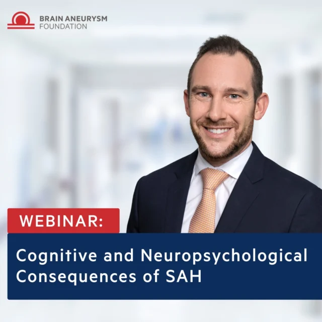 Did you miss the webinar? Dr. Jared Cooper from White Plains Hospital explains how subarachnoid hemorrhage (SAH) can affect memory, mood, and cognition—and what recovery can look like. Click the link in our bio.
