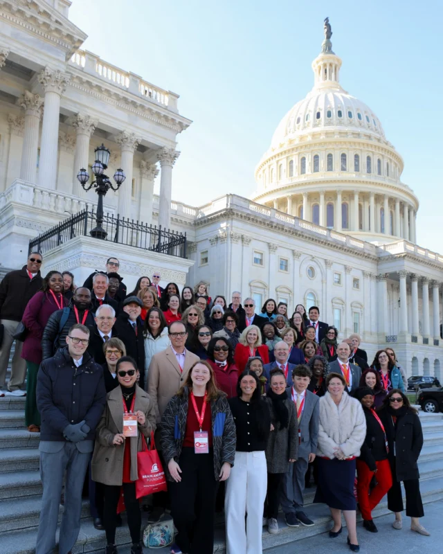 85 meetings. 23 states. One mission. At the 14th Annual Brain Aneurysm Foundation Advocacy Day, survivors, caregivers, and advocates brought their stories to Capitol Hill — championing Ellie’s Law to secure federal funding for brain aneurysm research. Every meeting was a step closer to greater funding.