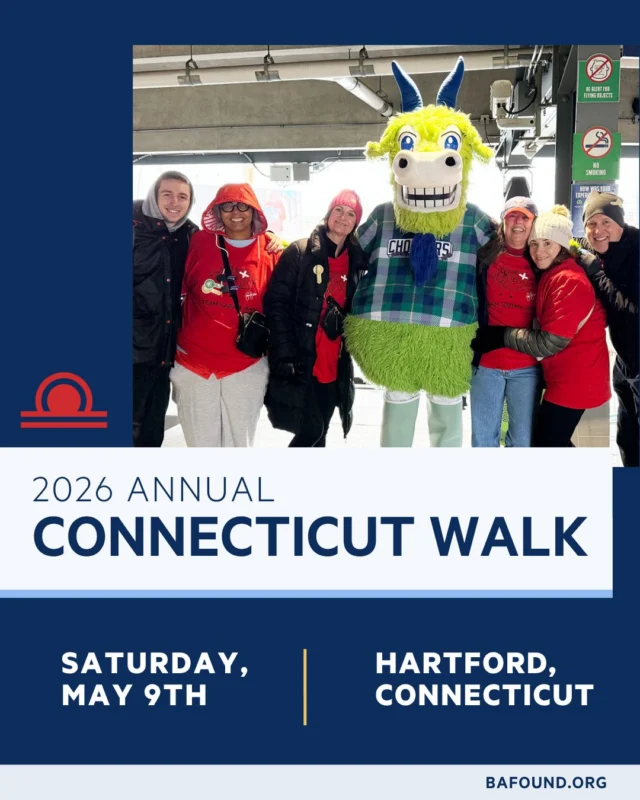 Lace up and meet us at Dunkin' Park in Hartford on May 9th! The BAF Connecticut Walk is a powerful day to honor survivors, remember loved ones, and rally together for brain aneurysm awareness. Come walk with us, http://give.bafound.org/2026Connecticut
