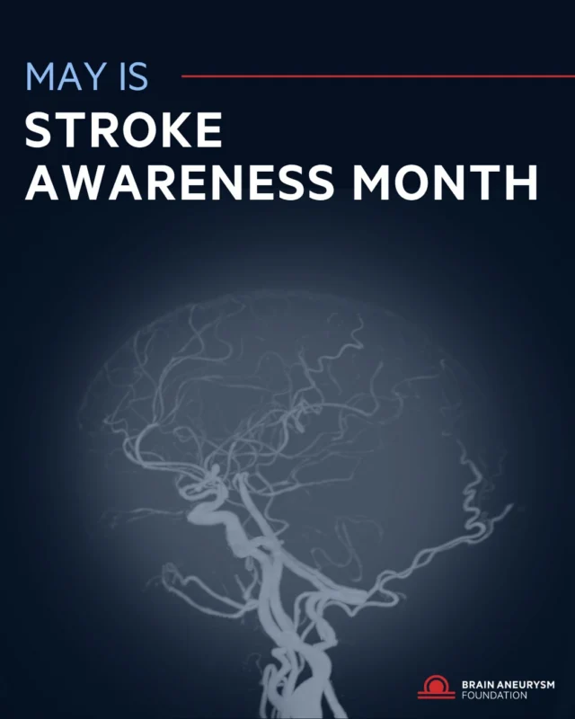 May is Stroke Awareness Month. Brain aneurysms and strokes can share the same warning signs — knowing them could save your life or someone else's. Learn the signs. Act fast. Call 9-1-1.
#StrokeAwarenessMonth #BrainAneurysmAwareness #BEFAST