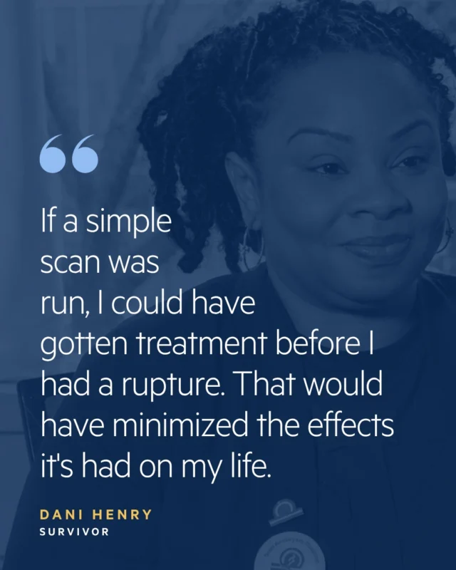 Ten years of symptoms. Ten years of being told it was migraines. No scan was ever ordered.
"If a simple scan was run, I could have gotten treatment before I had a rupture." Know the warning signs. Ask the questions. bafound.org/understanding-brain-aneurysms/warning-signs-symptoms/