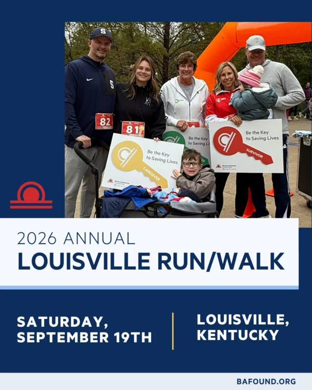 Louisville, let's go! Join us at Waterfront Park on September 19th for the BAF Louisville Run/Walk. A morning dedicated to survivors, awareness, and community — because together we're stronger. Register today! http://give.bafound.org/2026Louisville