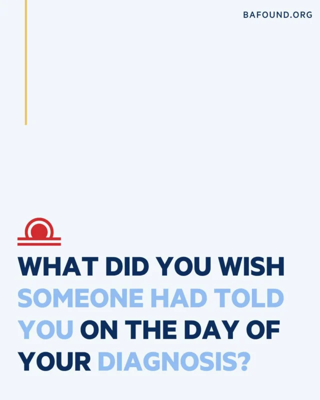 There's no manual for the day you hear the words "brain aneurysm." Maybe someone said exactly the right thing, or maybe you wish they had. Share it in the comments below; it might be exactly what someone facing a new diagnosis needs to read today.